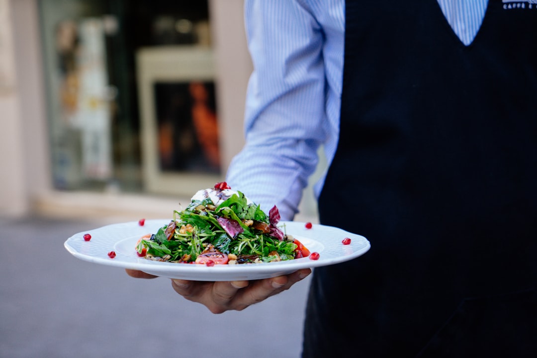 Photo Fava bean salad